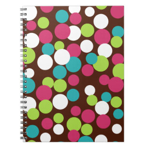 Cuaderno Candy Dots School Class Office Notebook
