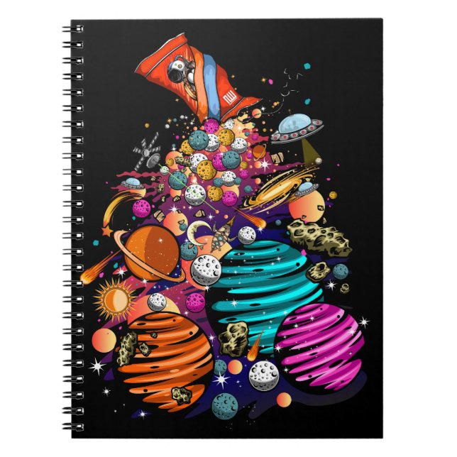 Cuaderno Candy espacial (Frente)