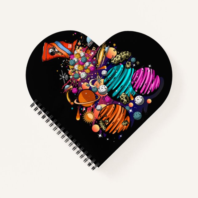 Cuaderno Candy espacial (Anverso)
