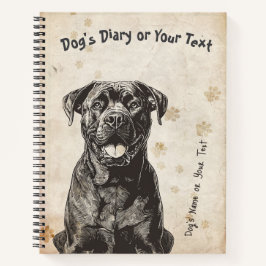 Cuaderno Cane Corso's Diary
