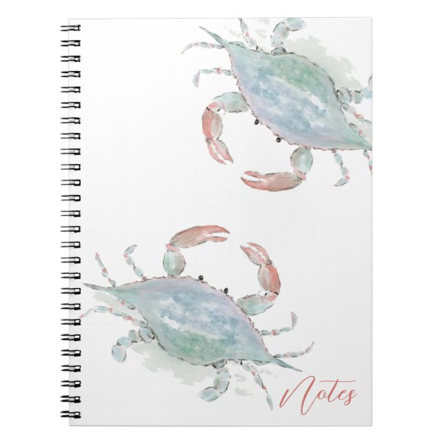 Cuaderno Cangrejo acuático costero (Frente)