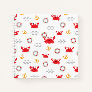 Cuaderno Cangrejo con vida