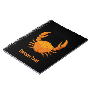 Cuaderno Cangrejo naranja
