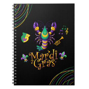 Cuaderno Cangrejos de río/trompeta/máscara/pulgar de lis Ma