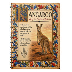 Cuaderno Canguro, Arte de Bestiario Medieval