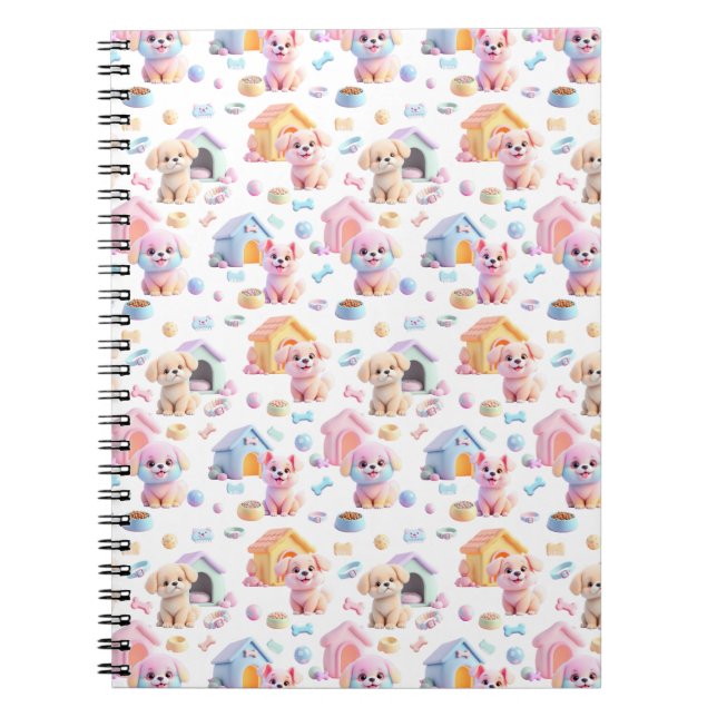 Cuaderno Canine Cuddle (Frente)