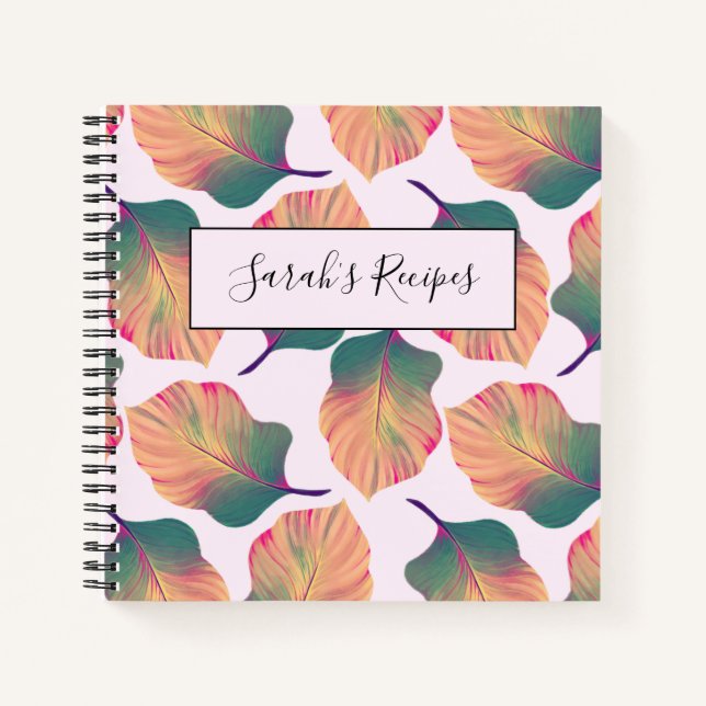Cuaderno Canna Tropicanna sale de Pastel (Anverso)