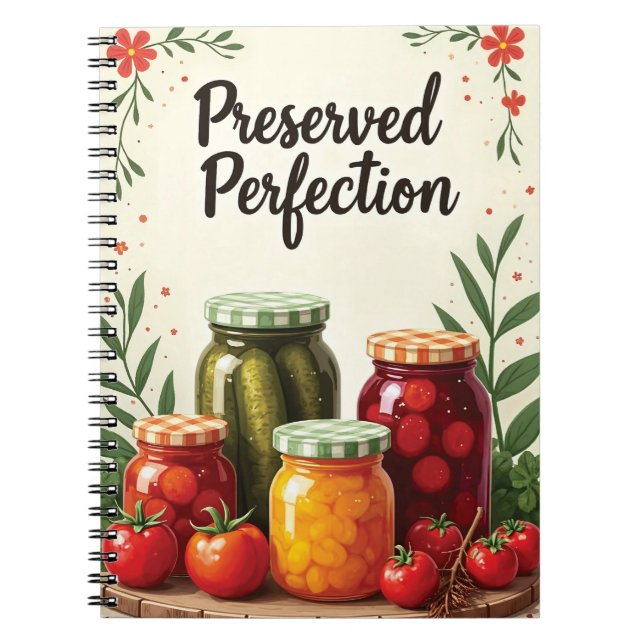Cuaderno Canning and Fermentation Recipes (Frente)