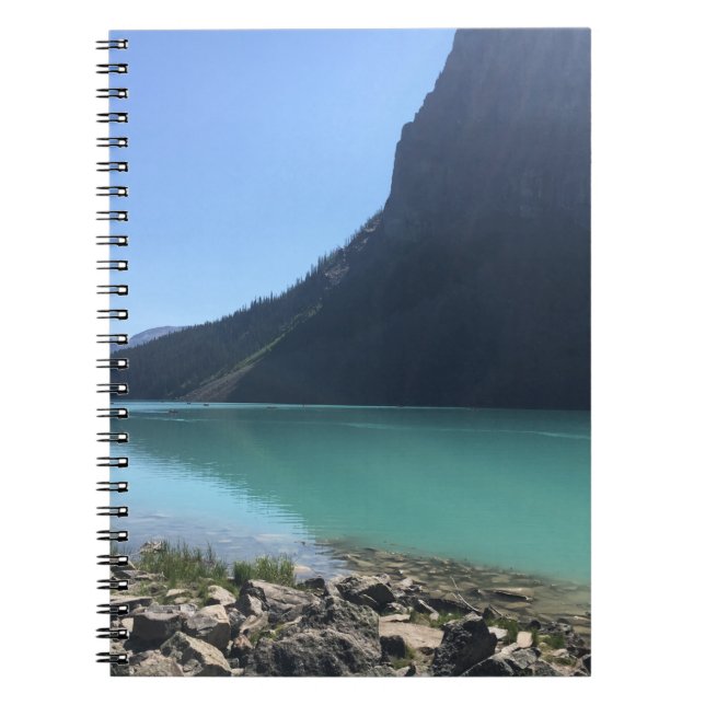 CUADERNO CANOAS MULTICOLORADAS EN EL LAGO (Frente)