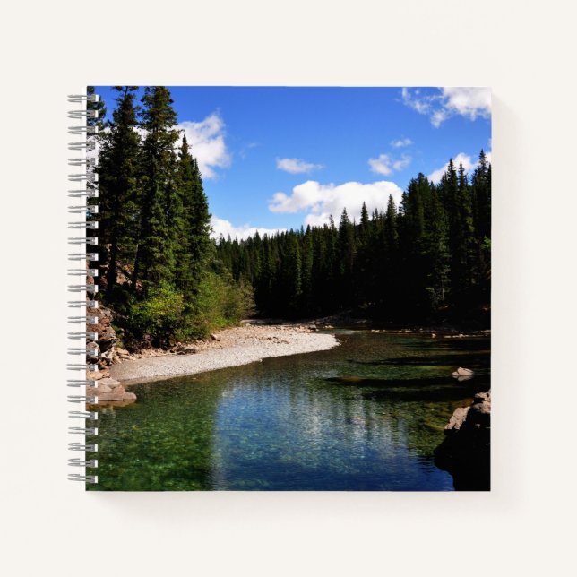 Cuaderno Canoe Meadows Kananaskis Canada (Anverso)