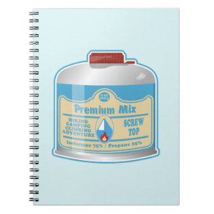 Cuaderno Cañón de combustible para cocina de campamento pro