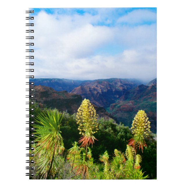 Cuaderno Cañón de Waimea | Kauai, Hawái (Frente)