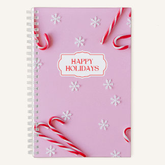 Cuaderno Cañones de caramelo y copos de nieve