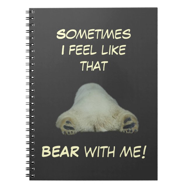 Cuaderno cansado del oso polar (Frente)