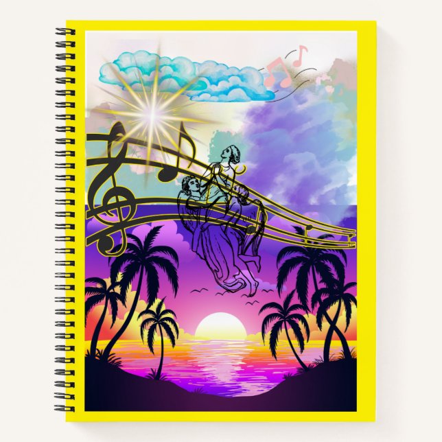 Cuaderno Canta Alegremente Fuerte (Anverso)