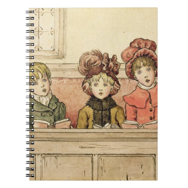 Cuaderno Cantando en la iglesia (p/c en el papel) (Frente)