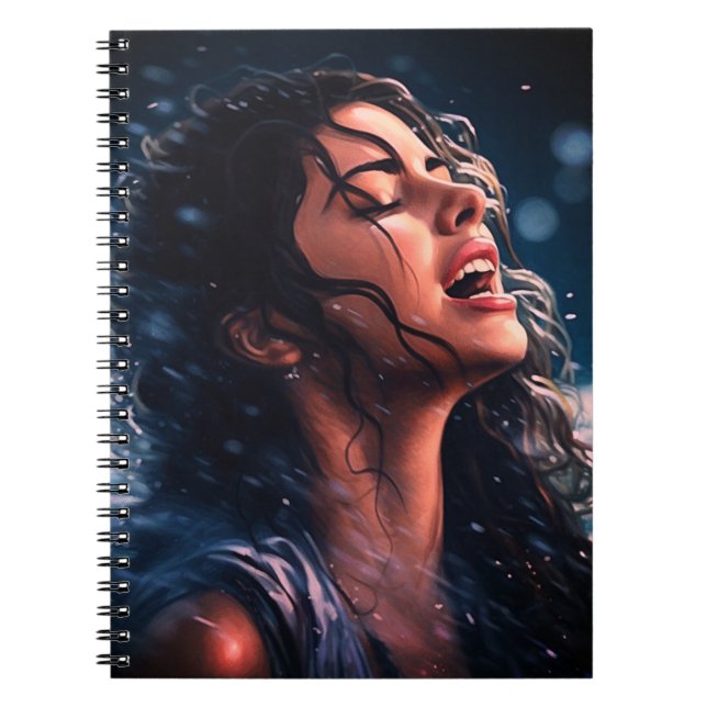 Cuaderno Cantando en la lluvia (Frente)