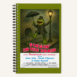 Cuaderno Cantando en la Parodia de la Película de la Alcant