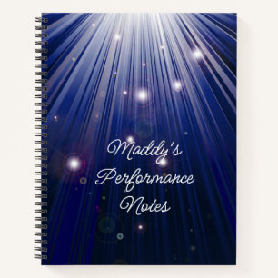 Cuaderno Cantante o actor 