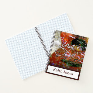Cuaderno cantar al Señor rejilla personalizada