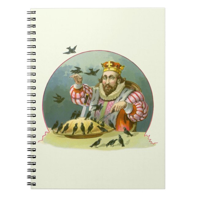 Cuaderno Cantar una canción de Sixpence, rima de guardería  (Frente)