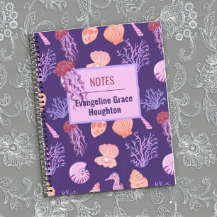 Cuaderno Canteras oceánicas y cáscaras violetas