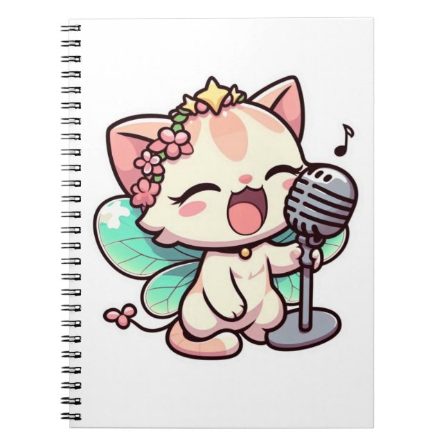 Cuaderno Canto de un lindo gato (Frente)