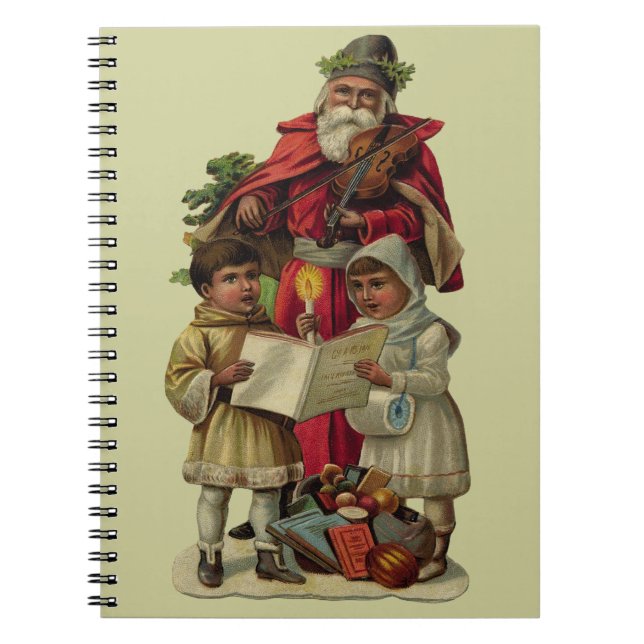 Cuaderno Canto musical de los Navidades de Santa Elena (Frente)