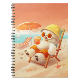 Cuaderno Canto sonriente - Modo playa activado