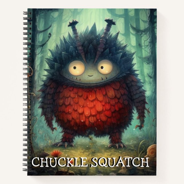 Cuaderno Caos de Monstruos... Sasquatch Risitas (Anverso)