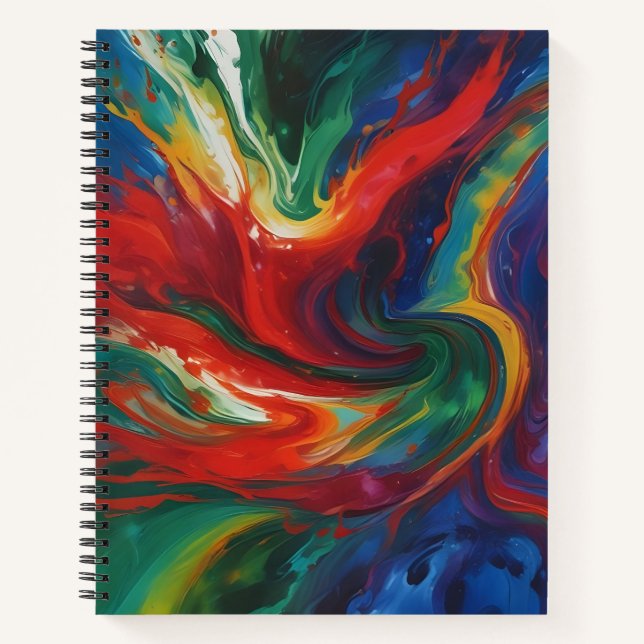 Cuaderno Caos de Pintura (Anverso)