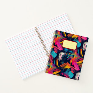 Cuaderno Caos Grafiti Salpicadura Viva