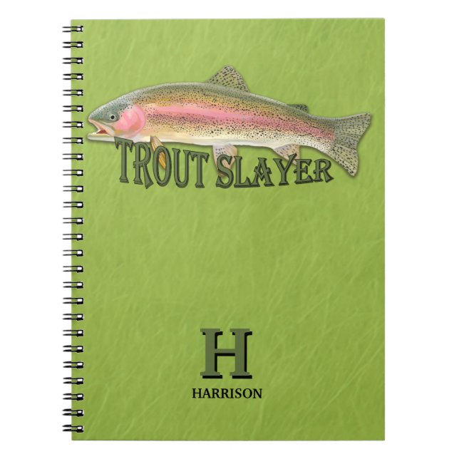 Cuaderno Capa de trucha arco iris (Frente)