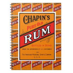 Cuaderno Capas Pure Old Rum Label multiimpresión