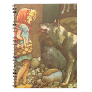 Cuaderno Caperucita Roja, Cuento de Hadas Antiguo