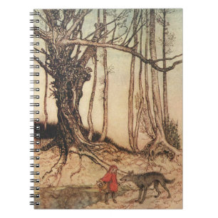 Cuaderno Caperucita Roja Escalofriante