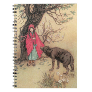 Cuaderno Caperucita Roja Vintage de Warwick Goble