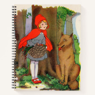 Cuaderno Caperucita roja y el lobo