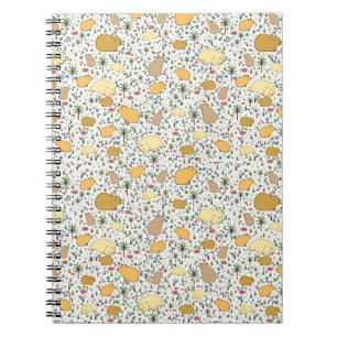 Cuaderno Capibaras en amarillo