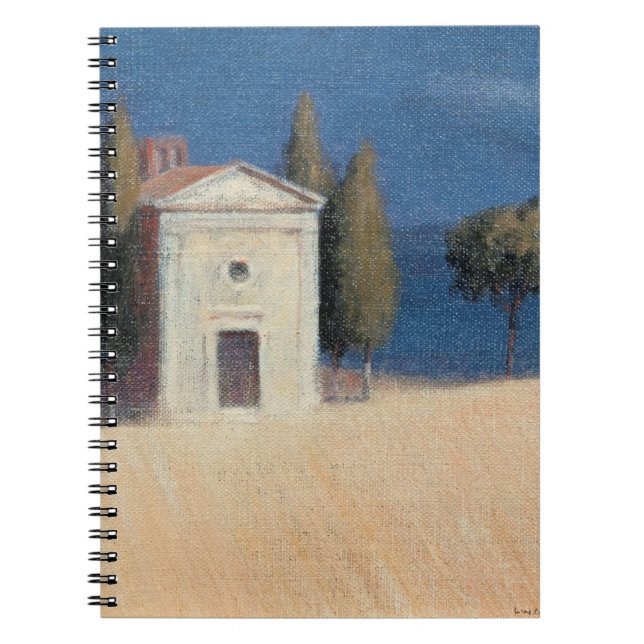 Cuaderno Capilla cerca de Pienza II 2012 (Frente)