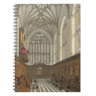 Cuaderno Capilla de la universidad de Winchester, de la