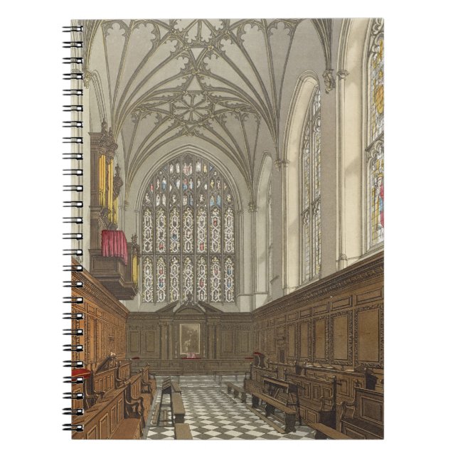 Cuaderno Capilla de la universidad de Winchester, de la (Frente)