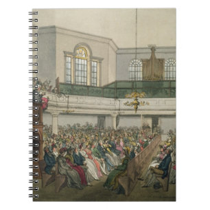 Cuaderno Capilla de Magdalen, del 'microcosmos de Ackermann