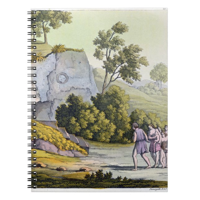 Cuaderno Capilla de Sun, Perú, de 'Le Costume Ancien y de (Frente)