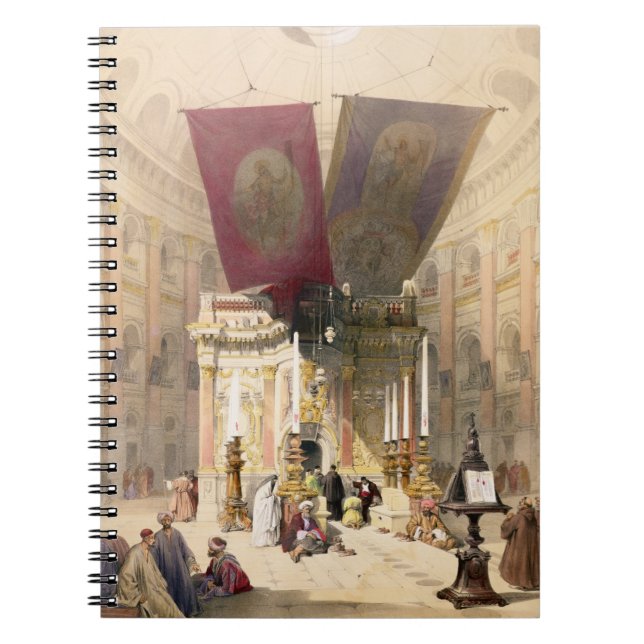 Cuaderno Capilla del sepulcro santo, el 10 de abril de (Frente)