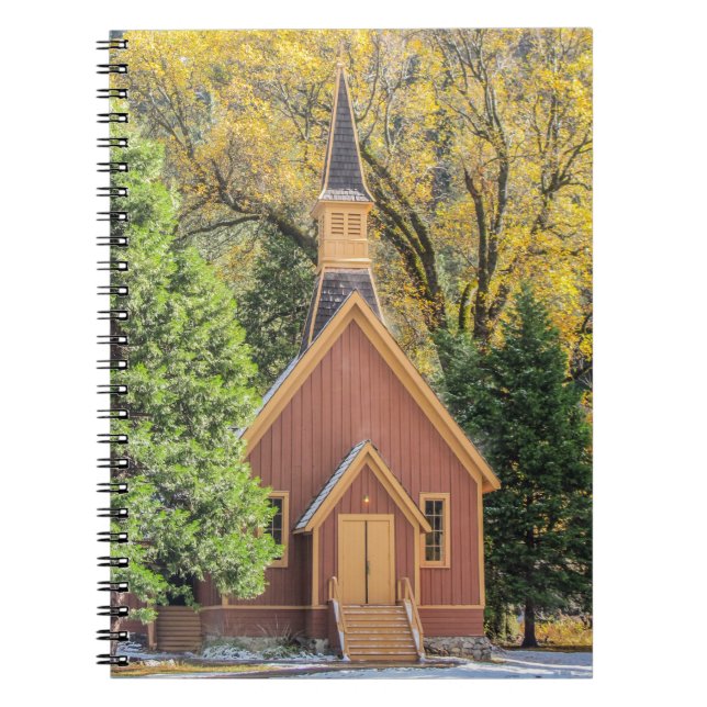 Cuaderno Capilla Yosemite En Otoño (Frente)