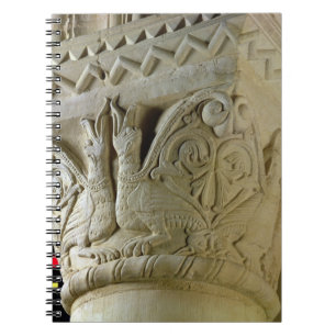 Cuaderno Capital de columna que lleva la gruta