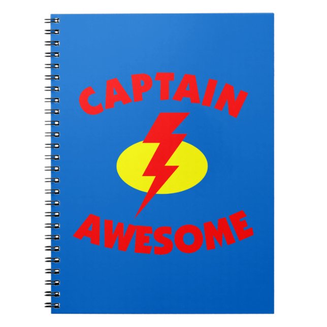 Cuaderno Capitán Awesome (Frente)