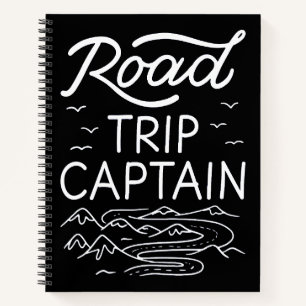 Cuaderno Capitán de viaje en carretera I - Vacaciones de ca
