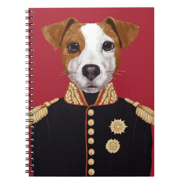 Cuaderno Capitán Jack Russell (Frente)